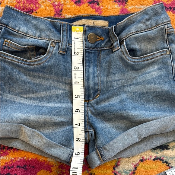 Joe's Jeans Blue Denim Cut-Off Shorts - Picture 6 of 6